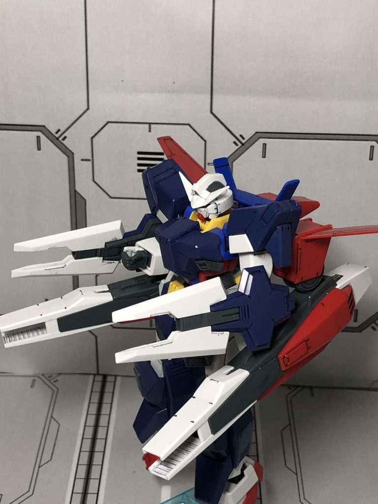 フルバースト横から。