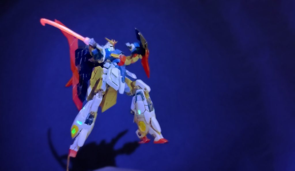 Zガンダムは完全に受け身です。