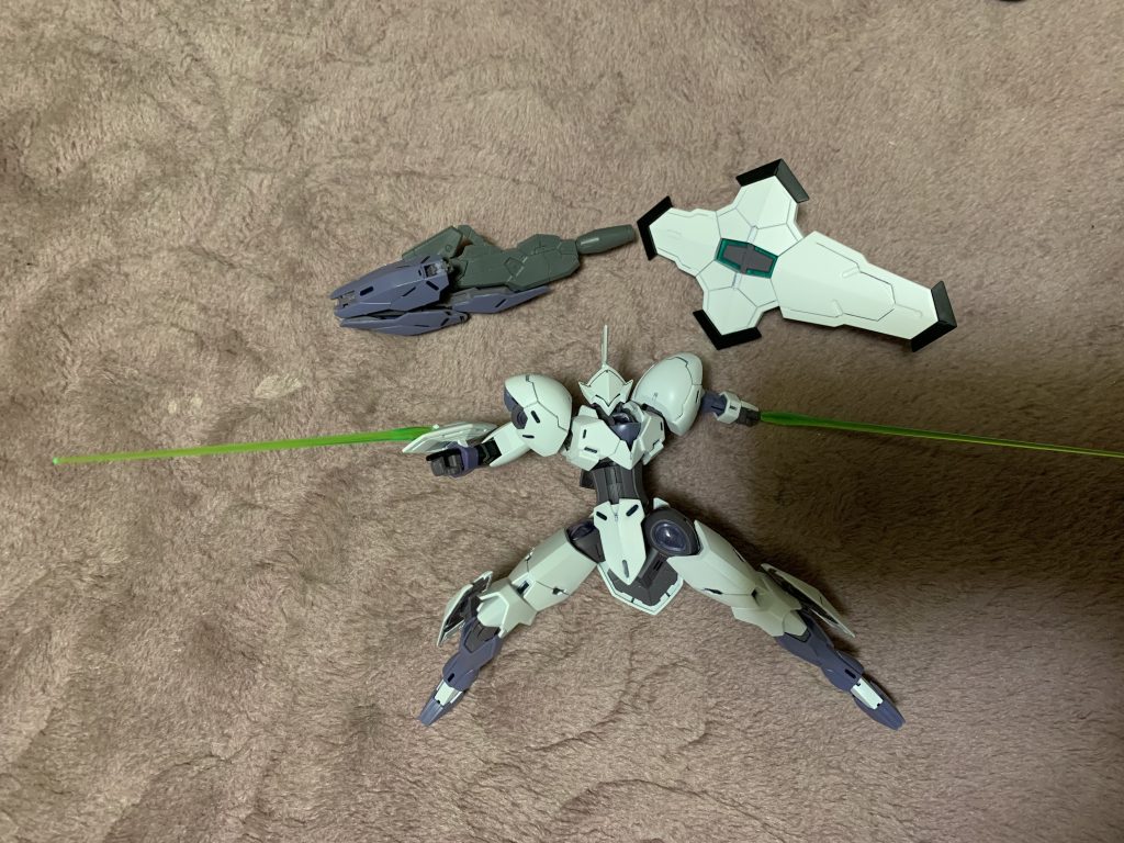 武装はベギルペンデから借りて少し色を塗ったり組み合わせたりしています。