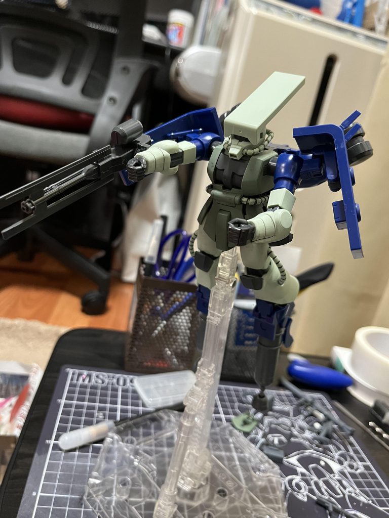 ミキシング後、塗装前。最後までご覧いただきありがとうございました。イイネ下さる方々に感謝。