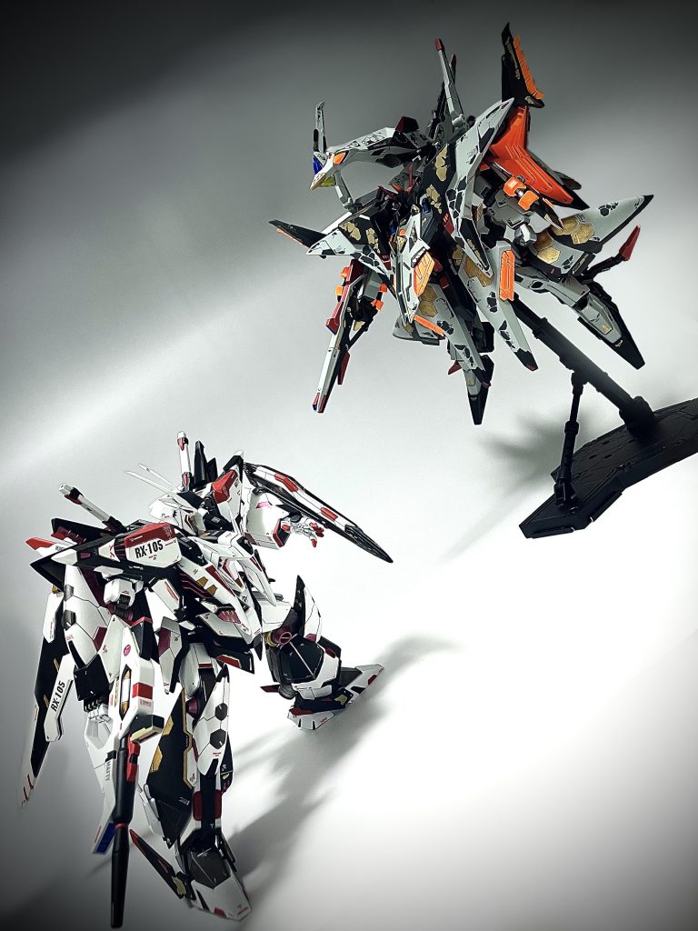 戦ってる感じ。どっちも悪役に見えます。