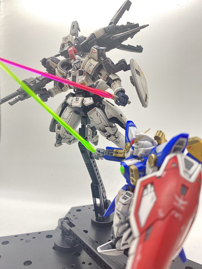 せっかくなんで、ウイングガンダムと！！