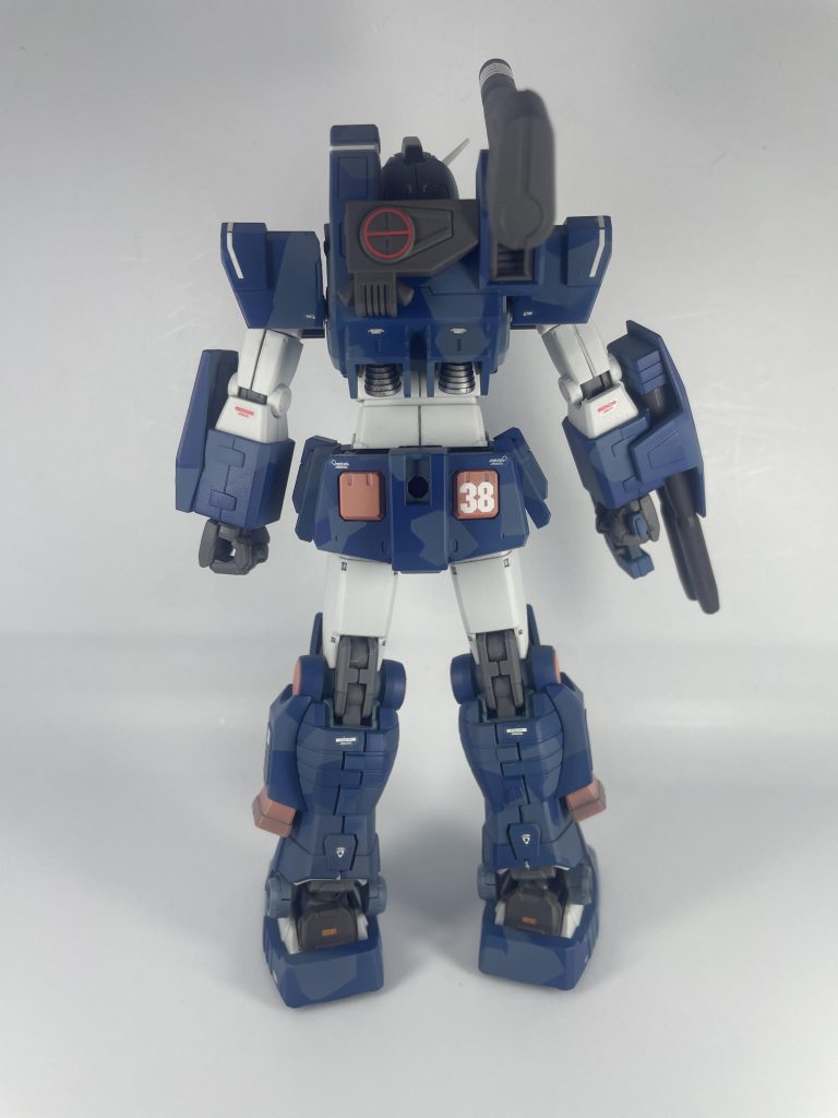 アーマー装着　背面