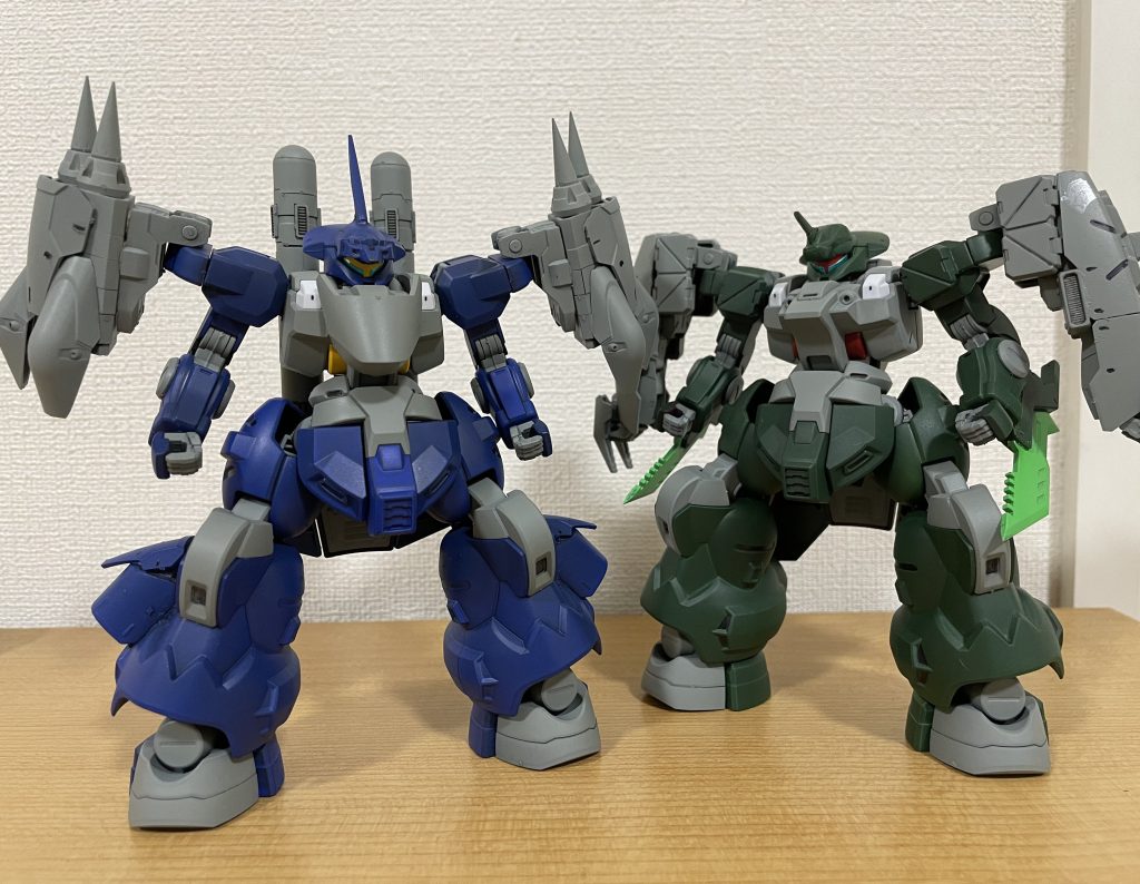 ディランザ・マレでした。自分では水陸両用っぽく仕上げたつもりなのですが、どうですかね...どうあれ、今回も自分の中ではとても良いディランザを製作できたと思います。接着したり塗装したパーツ達が一つになった時の感動はやはり良いものですね...最後までご観覧ありがとうございました。また次のディランザでお会いしましょう!