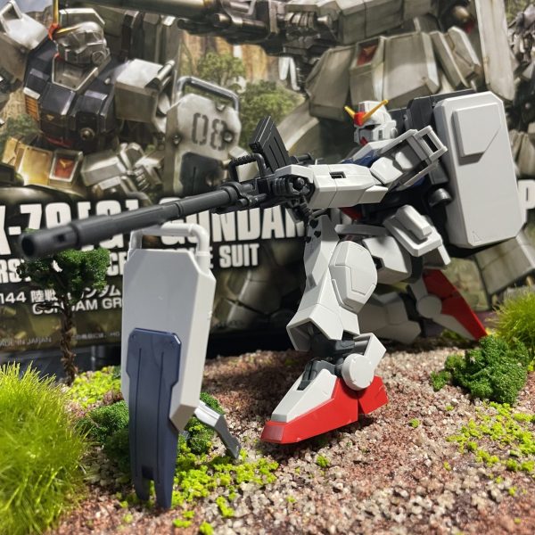 陸戦型ガンダム素組み完了