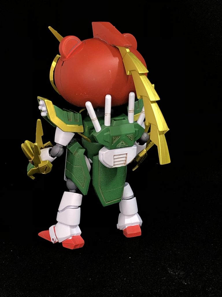 コアランダーもしっかり装備。弁髪はプチッガイヘッドにポン付けしてます。