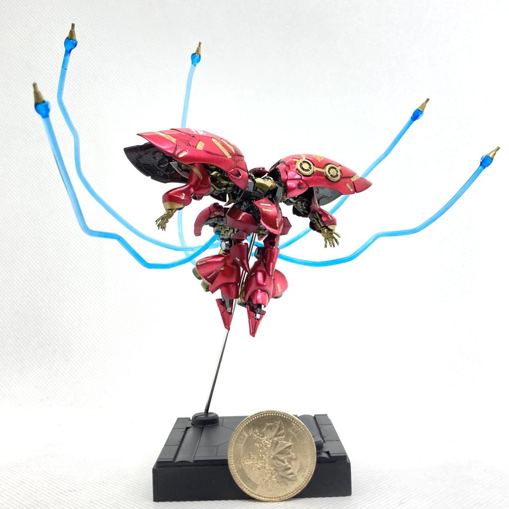 500円玉と比較。アーティファクトも今回で5体目。だいぶ慣れました。