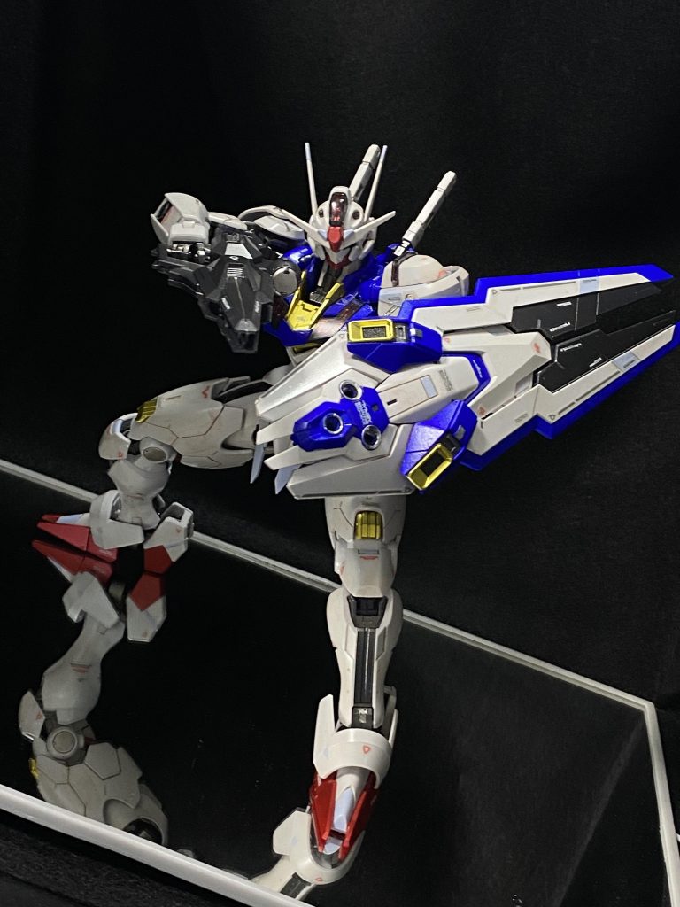 でも、お姉ちゃんですから、スレッタが危機に瀕すれば果敢に戦いますよー!