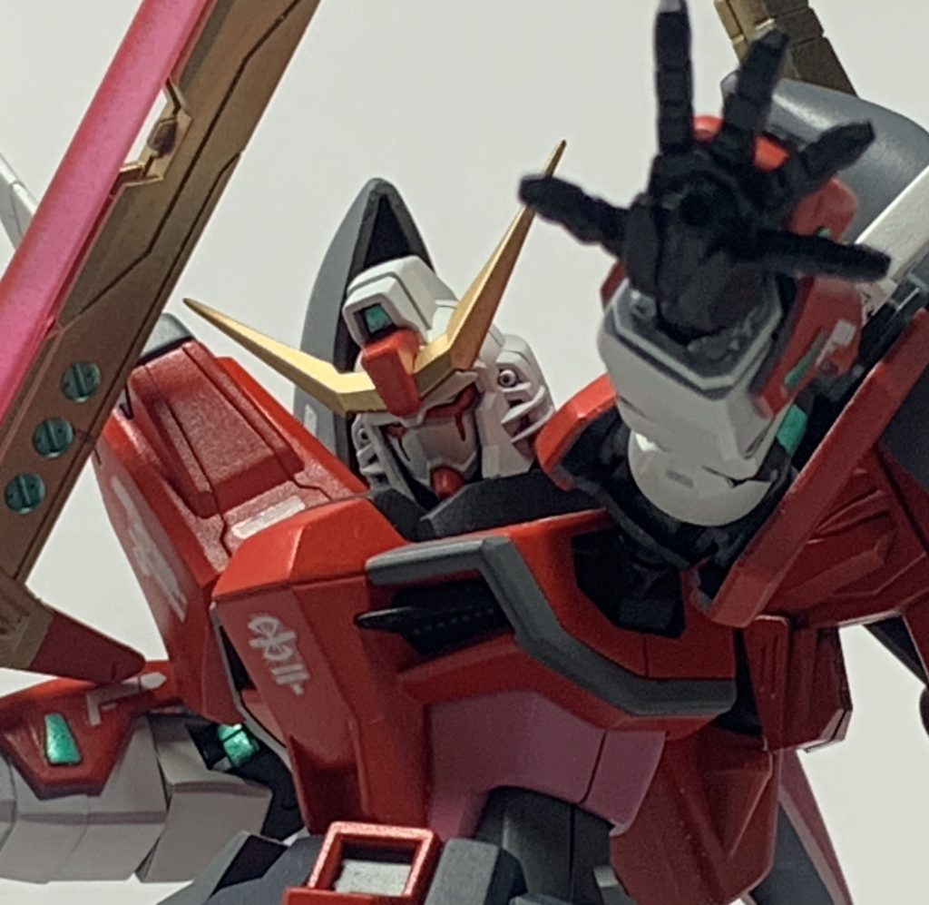 デスティニーガンダムではおなじみのパルマフィオキーナ。