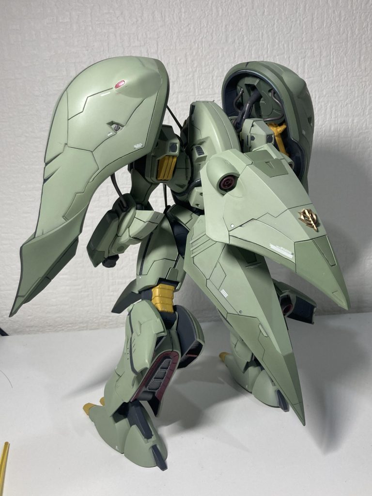 バックショットのメカめかしい感じもかなり上手くできたと個人的には思いますね