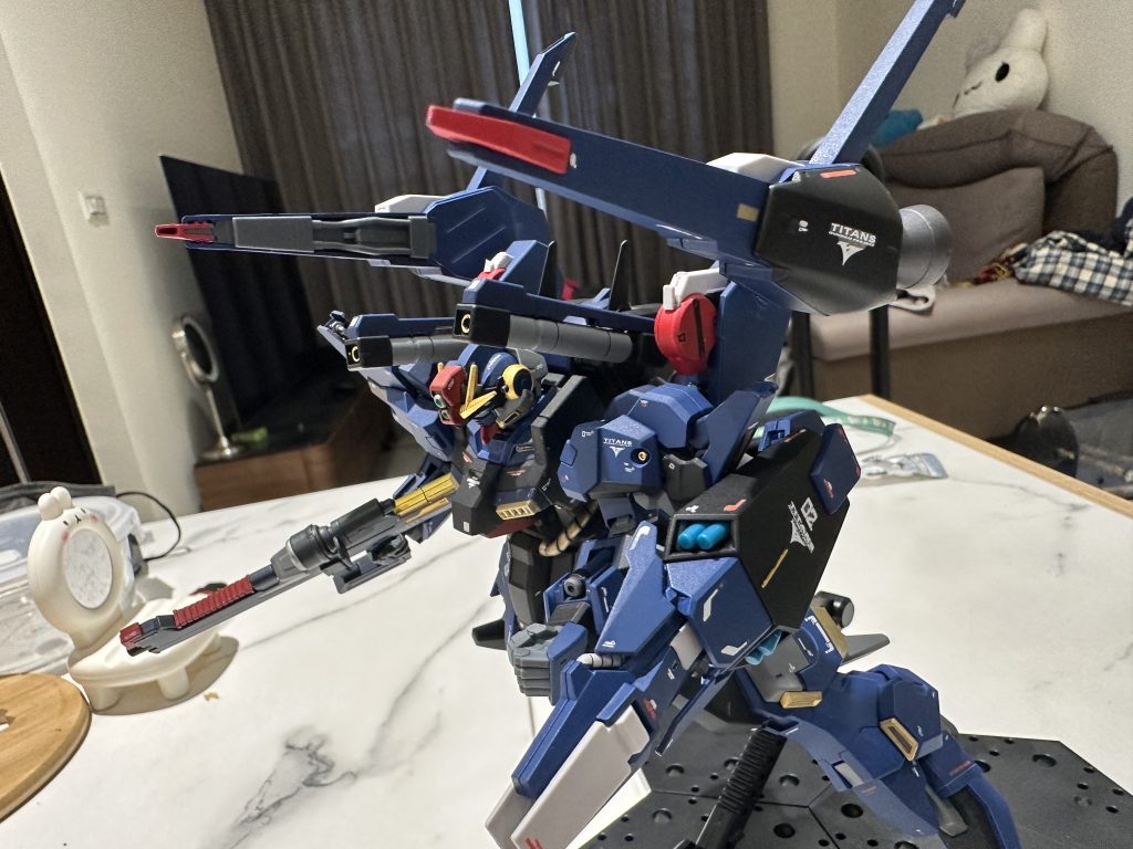 HGUCウルフリッター–4枚目/制作者：RubyRabbit