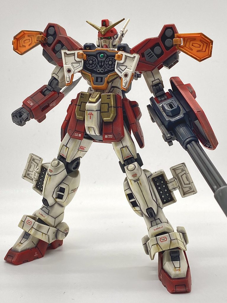 全砲門、解除!! これぞヘビーアームズの真骨頂ですね。