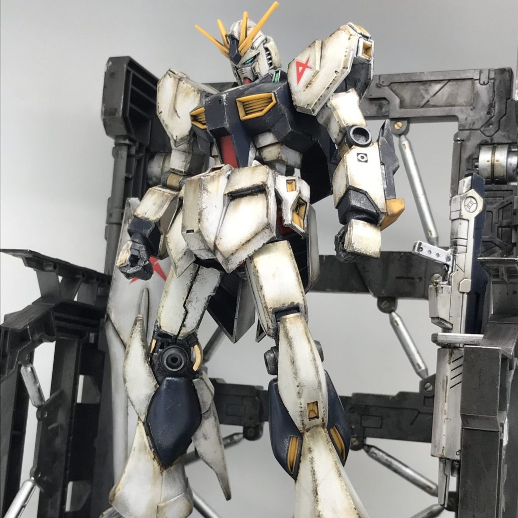 【大理石塗装】νガンダム　完成品 大理石塗装】νガンダム 完成品｜Yahoo!フリマ（旧PayPayフリマ）