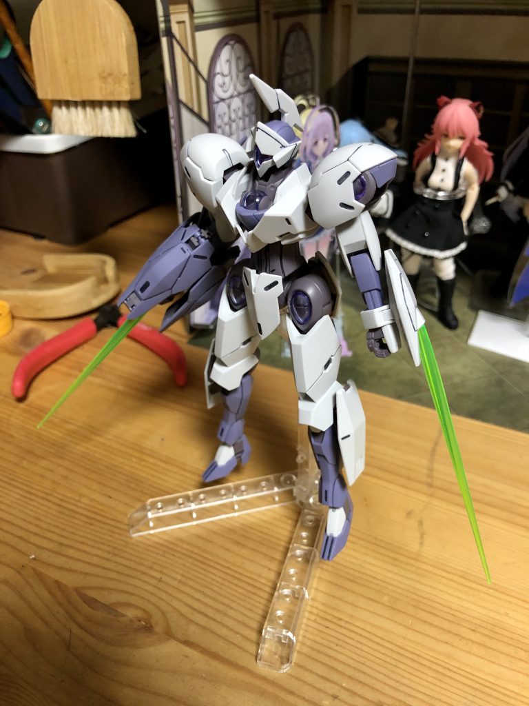 2本ビームサーベルついてたので。