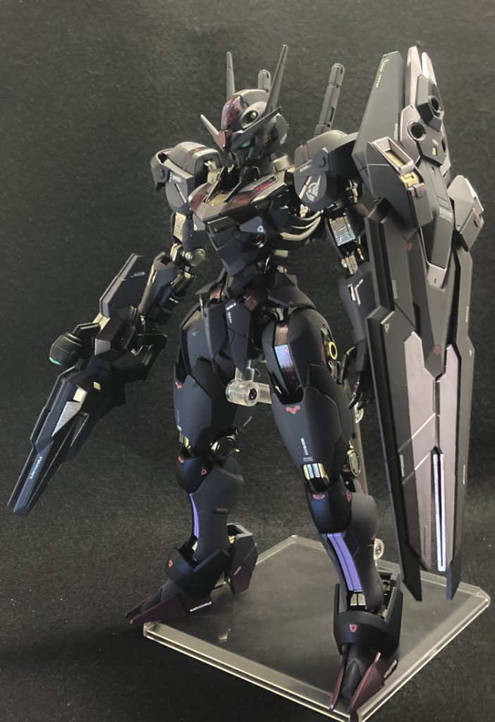 FULL MECHANICS ガンダムエアリアル フィンスターニス–2枚目/制作者：@machi_5oooo