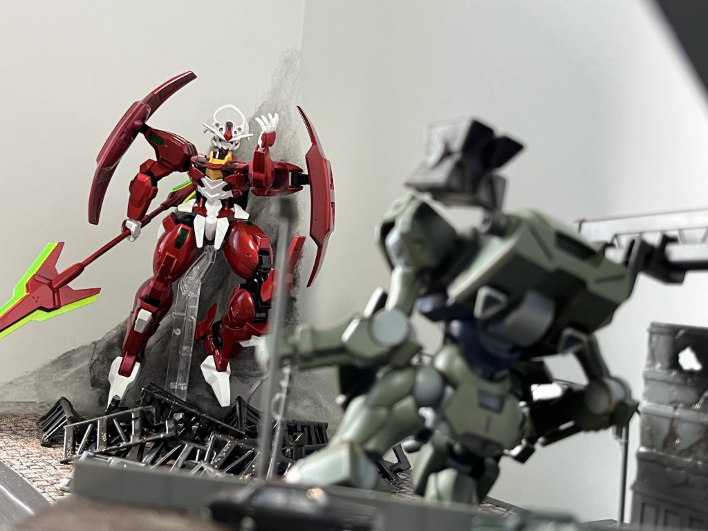 ザウォートに立ち向かうグエル！