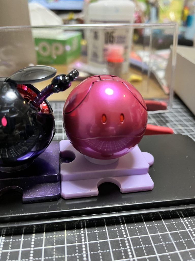 外装→EVOブラック(G)→EXクリア(G)→スターブライトシルバー(G)→クリアーピンク(G)→EXクリアー(G)目→EVOブラック(G)→EXクリア(G)→スターブライトシルバー(G)→蛍光レッド(T)→EXクリア(G)