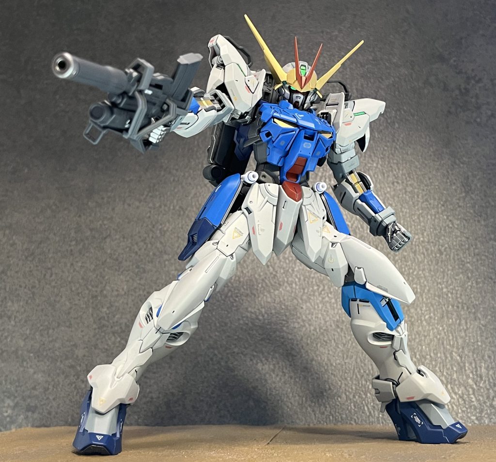 ということで、以前製作したアウトフレームにバックジョイントとライフルを装備させてみました!これぞアウトフレームって感じですよね^ ^