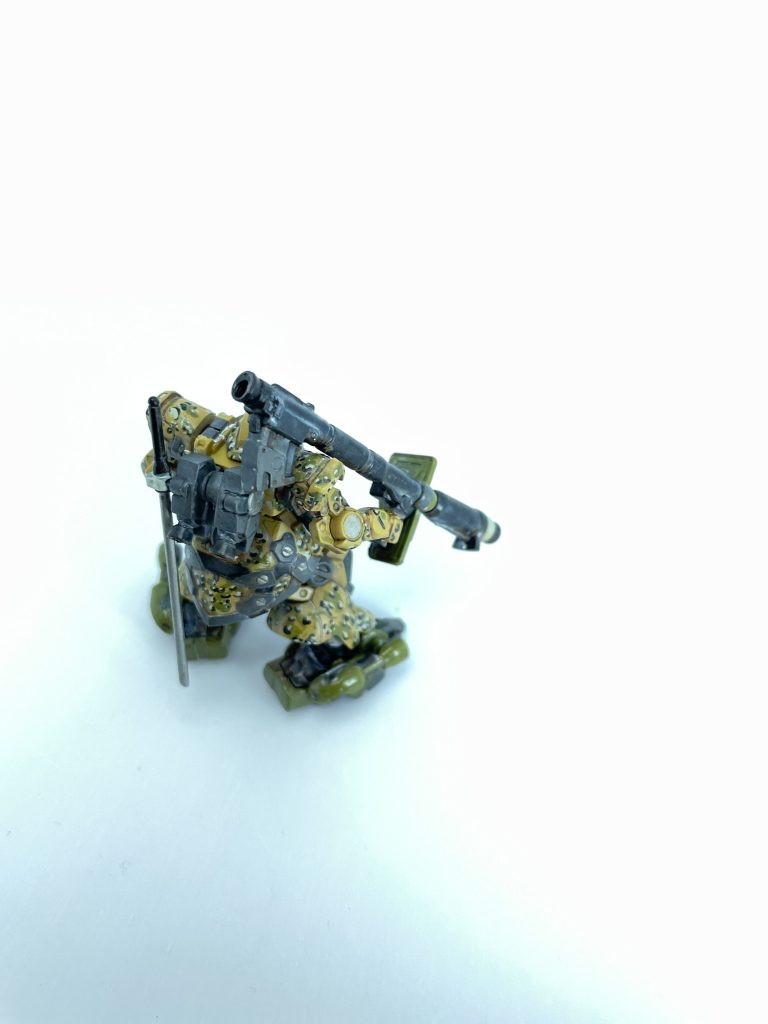 ガンダム アーティファクト ドム･トローペン 迷彩塗装–4枚目/制作者：@kkjp75409633