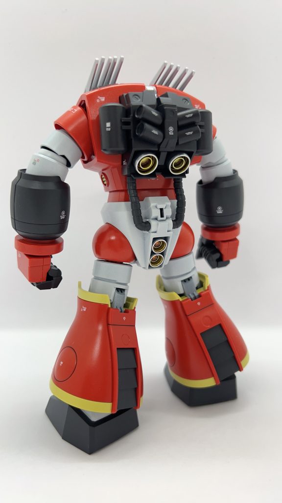 バーニア内は膝や裾廻りの黄色に合わせました。