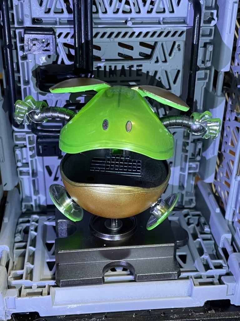 ハロ　クリアグリーン&ガンダムゴールド