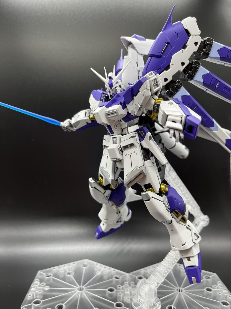 メタリック部分も割と綺麗に塗装できてよかったです(☝︎ ՞ਊ ՞)☝︎