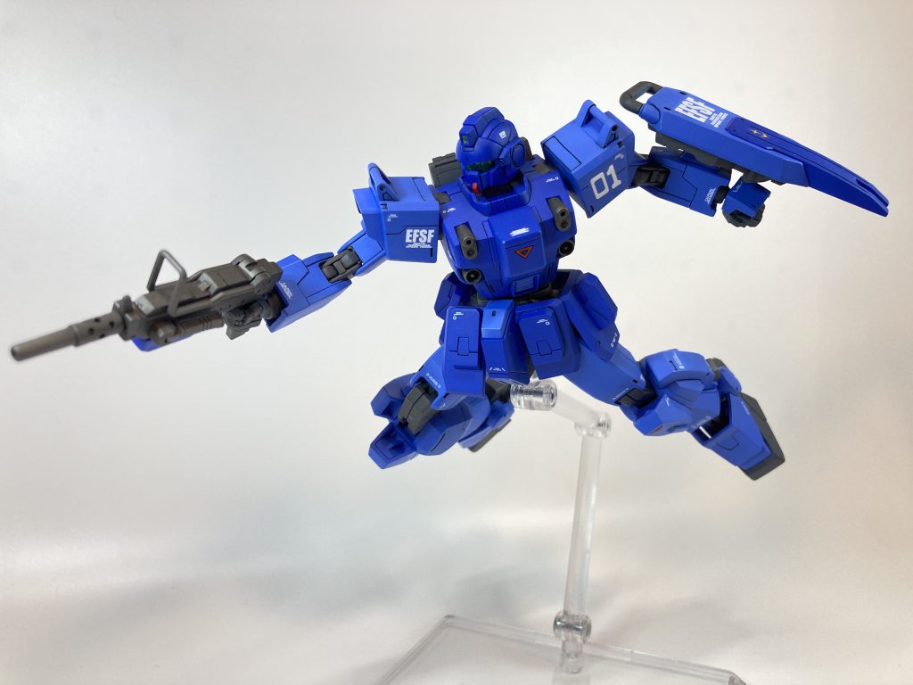HG ブルーディスティニー1号機–4枚目/制作者：二七号