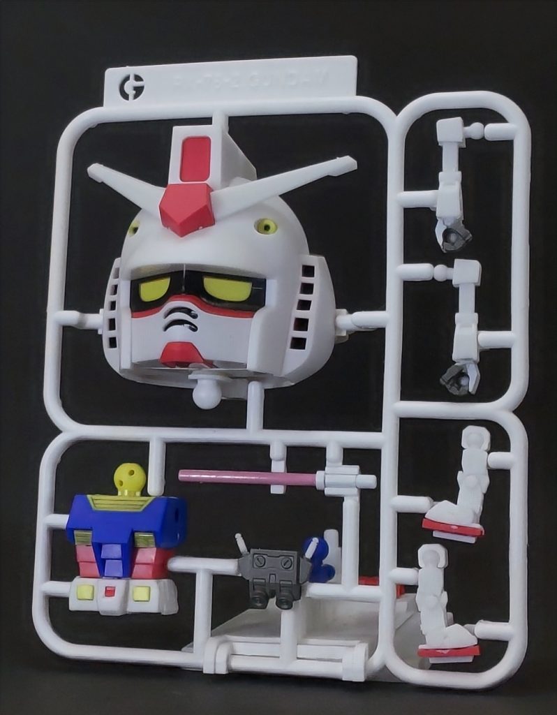 ガンプラくん ランナーVer.–3枚目/制作者：三代目和菓子屋