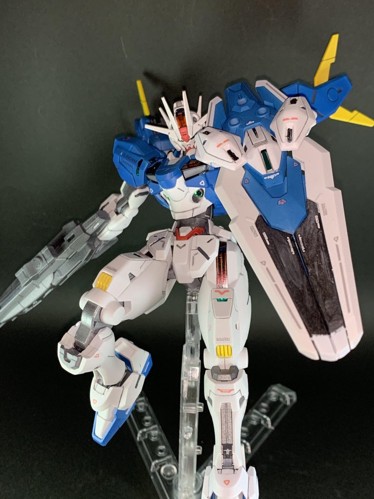 エスカッシャンアップになると塗装のムラが酷いことになっていてちょっと辛いですね...