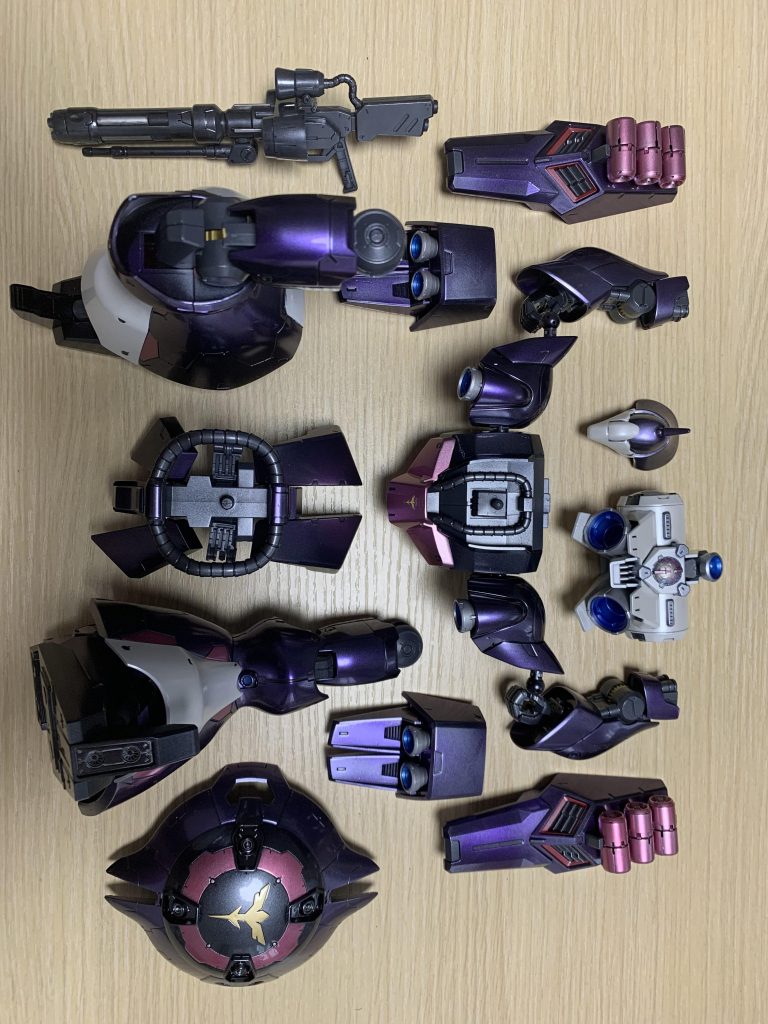 組み立て前です。