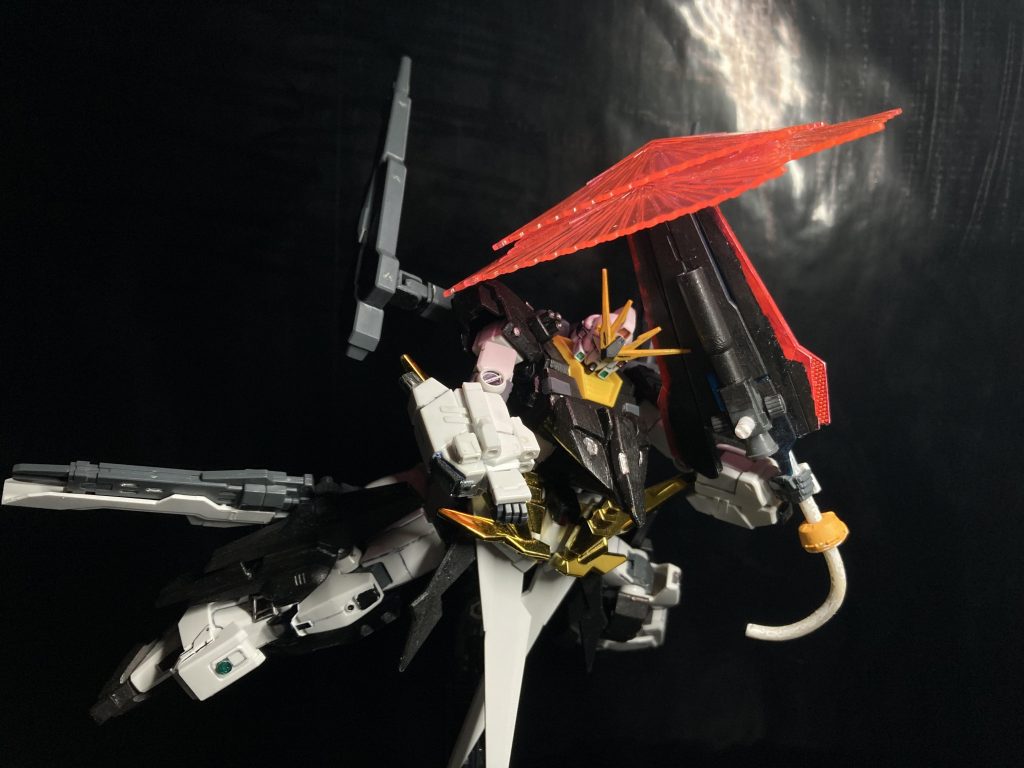 傘のようにガードすることもでき、