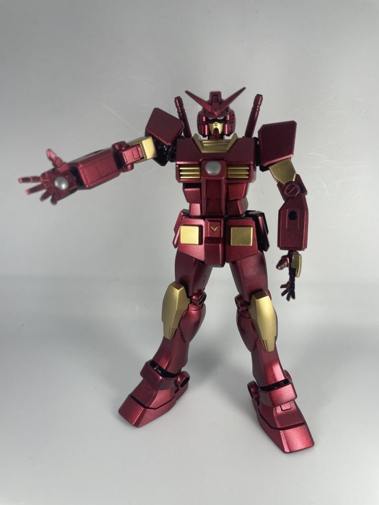 あまり作品は知らないのですが胸と手のひらのやつだけ装着。それに気を取られ平手以外の手の塗装わすれたのでこれだけですw