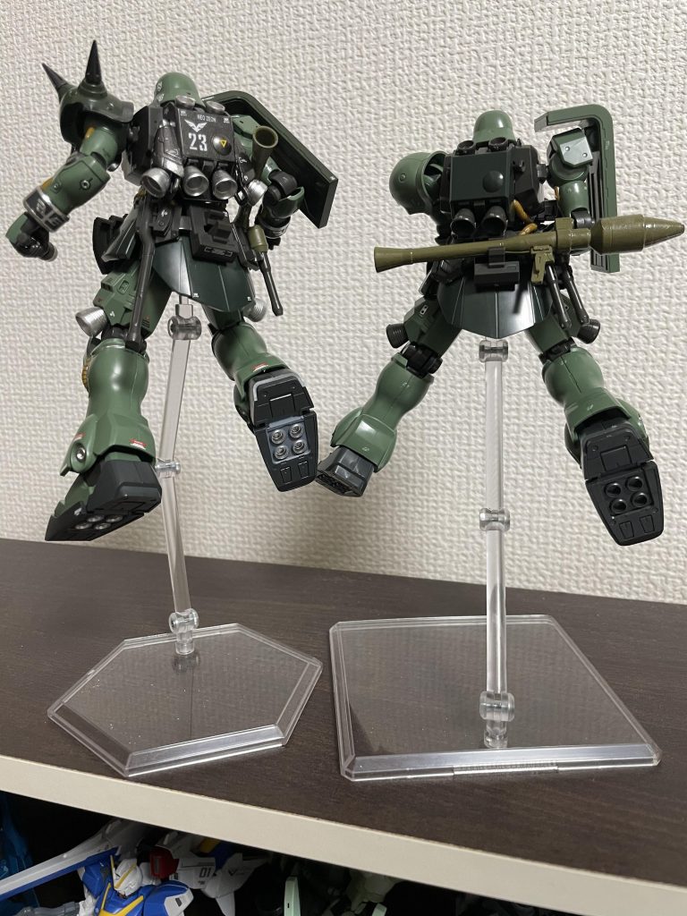 改修機とノーマルの比較となります。それでは最後までご覧いただきありがとうございました。