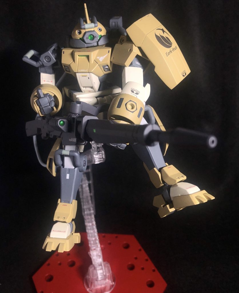 武装が1つのみなので、拡張セットも購入しとけば良かったかなと今になって思ったり思わなかったり。まああまりごちゃごちゃさせすぎるとそれはそれで見栄えが悪いのでこれはこれでいいんじゃないでしょうか笑