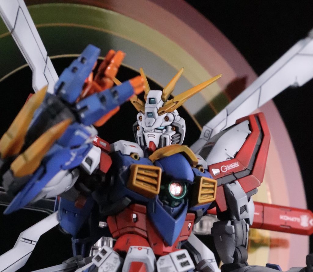 俺のこの手が真っ赤に燃える! 勝利を掴めと轟き叫ぶ!