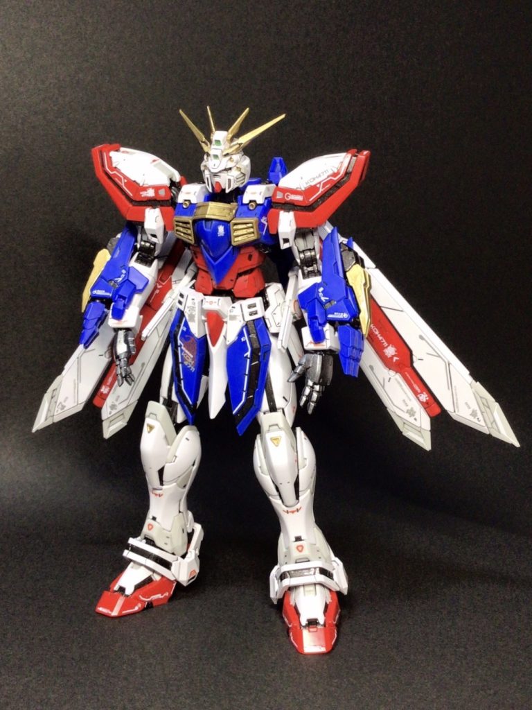 全体像。部分塗装とスミ入れのみで仕上げてます。