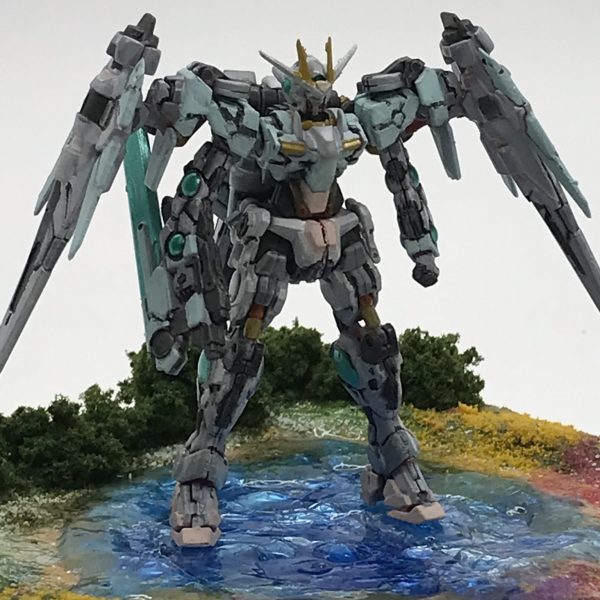 ダブルオーライザーとジオラマ