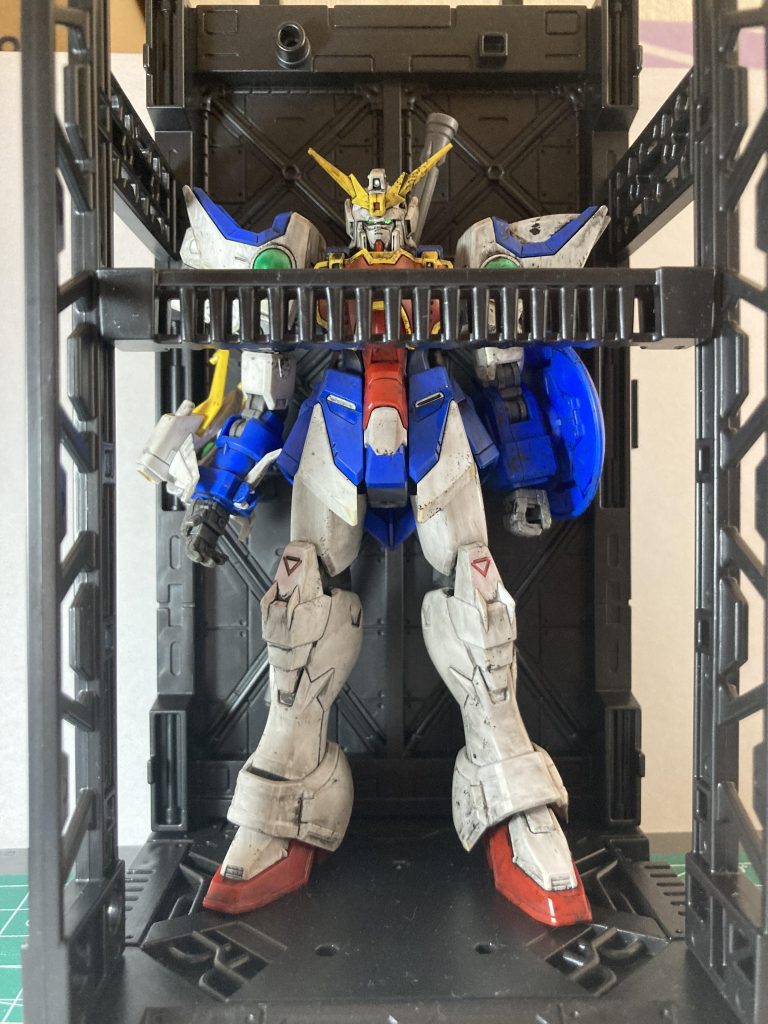 やっと出会えた100均格納庫。セリアにもいましたよ。