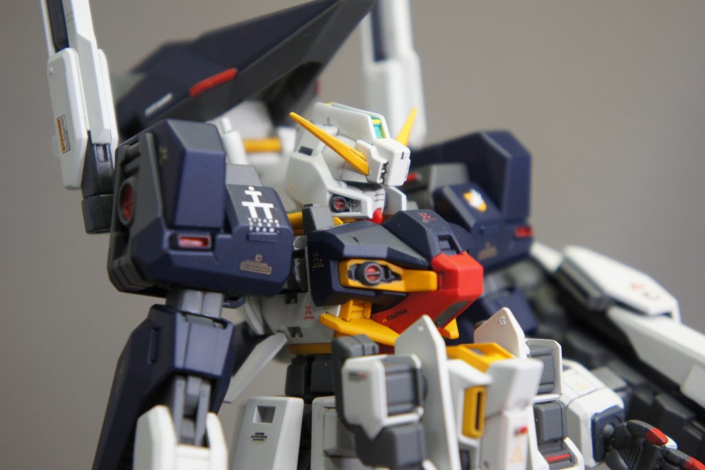 胸の塗分けが鬼のようにしんどいです。パーツ分割の成型にして欲しかったです。