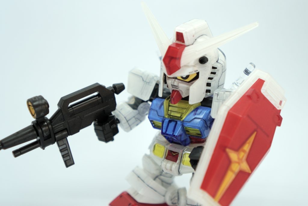 SDCS RX-78-2 ガンダム[クリアカラー改]–5枚目/制作者：kazeneko