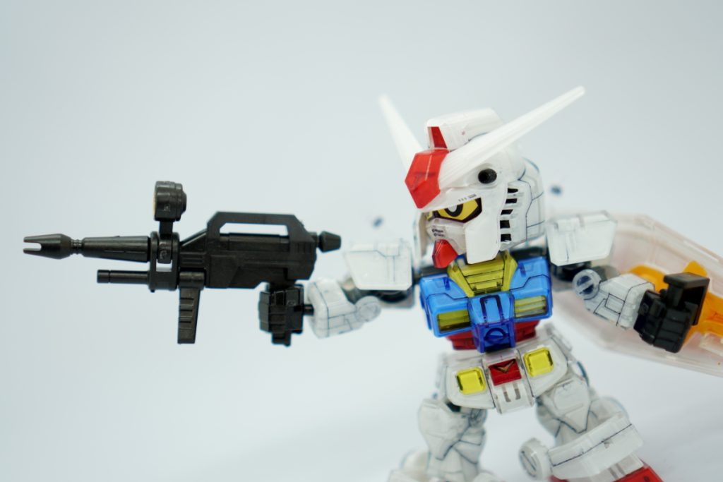 SDCS RX-78-2 ガンダム[クリアカラー改]–3枚目/制作者：kazeneko