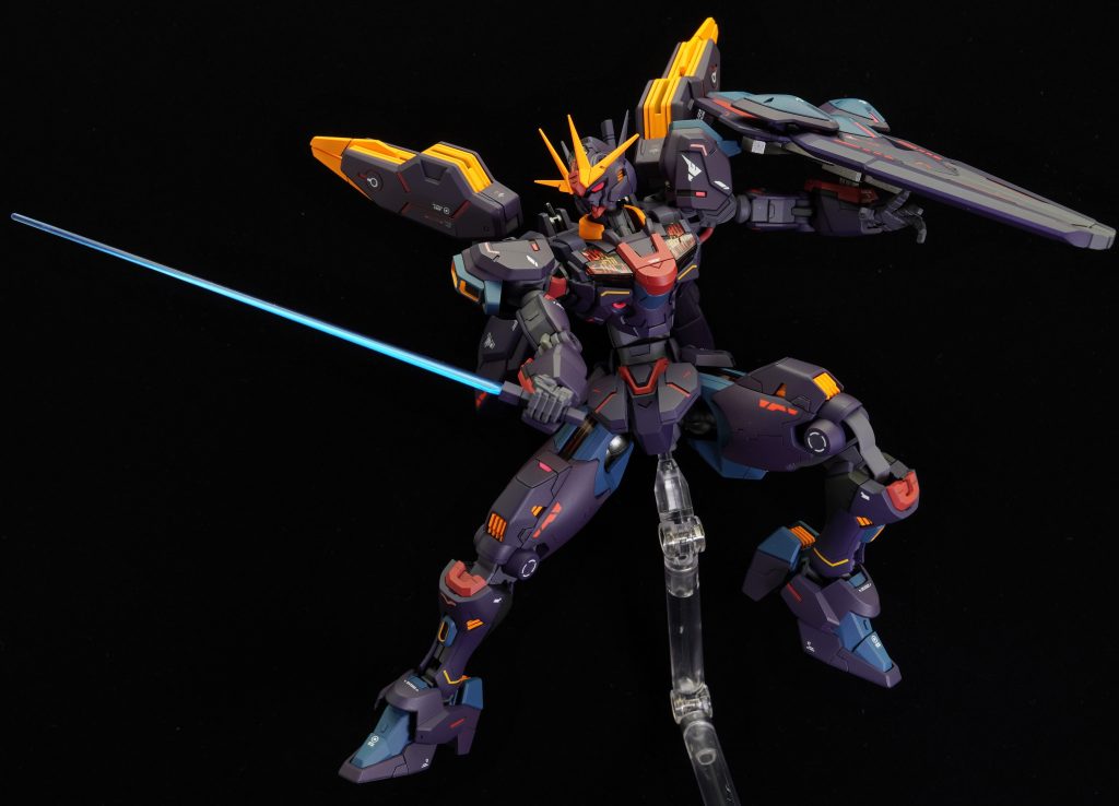 ビームサーベルのポージングってすごく難しいです🤔最後までご覧いただきありがとうございました！