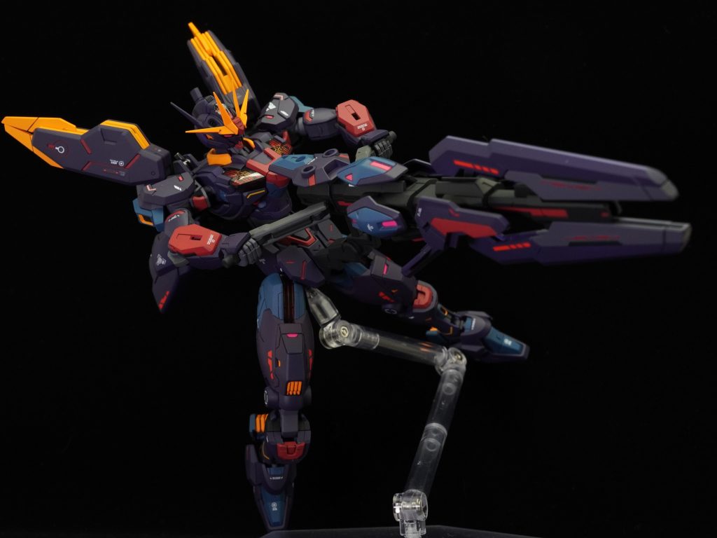 なんとなくドーべウルフを思い浮かべるポージング！