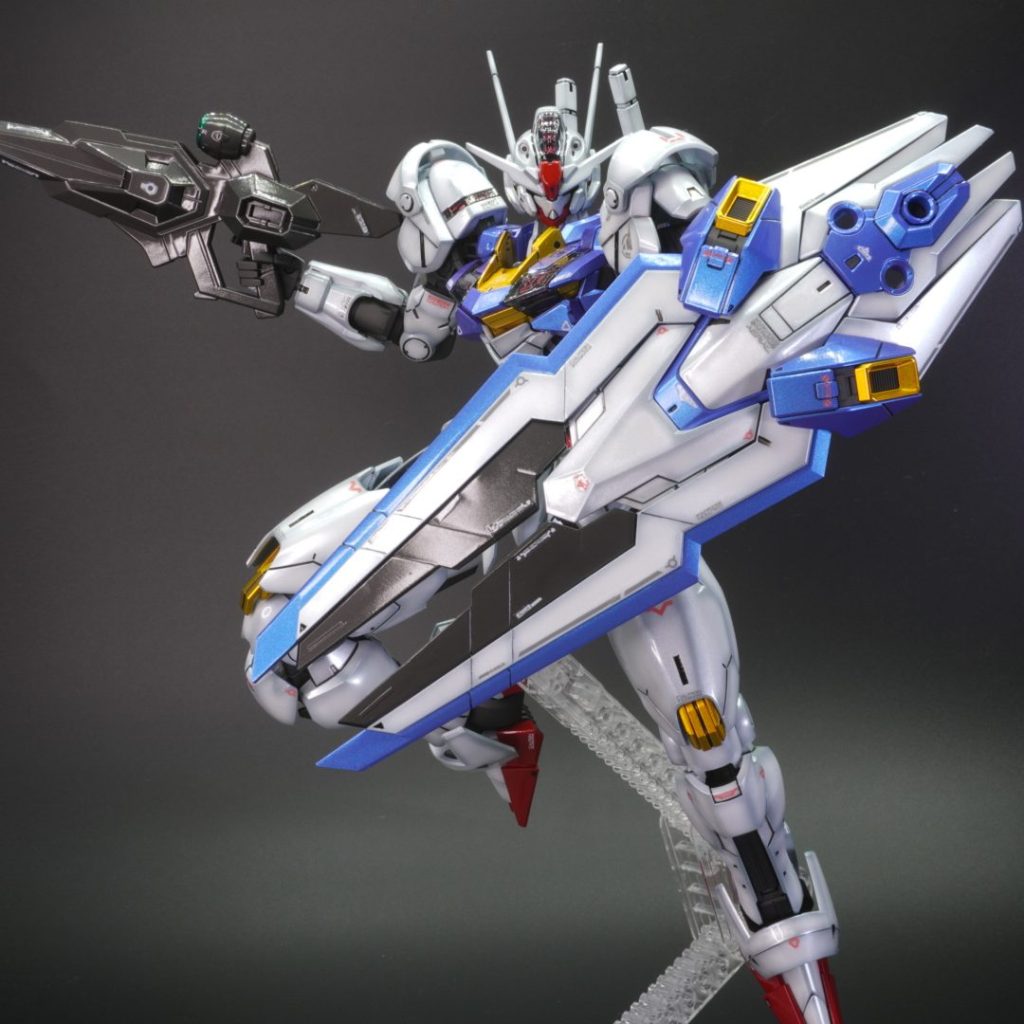 FULL MECHANICS 1/100 ガンダムエアリアル｜plus62さんのガンプラ作品