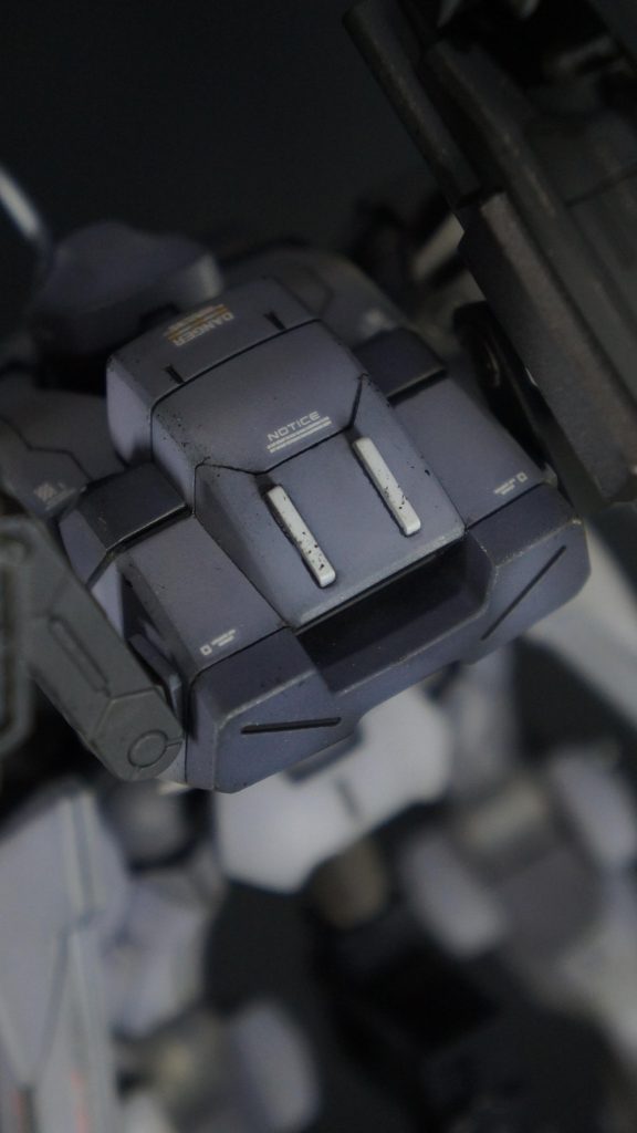 ファラクト同様、1㎜プラ角棒によるディテールアップもしています。