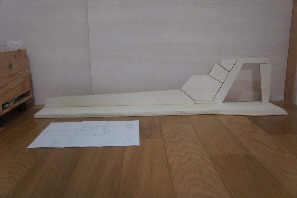 仮組。うん、悪くない。