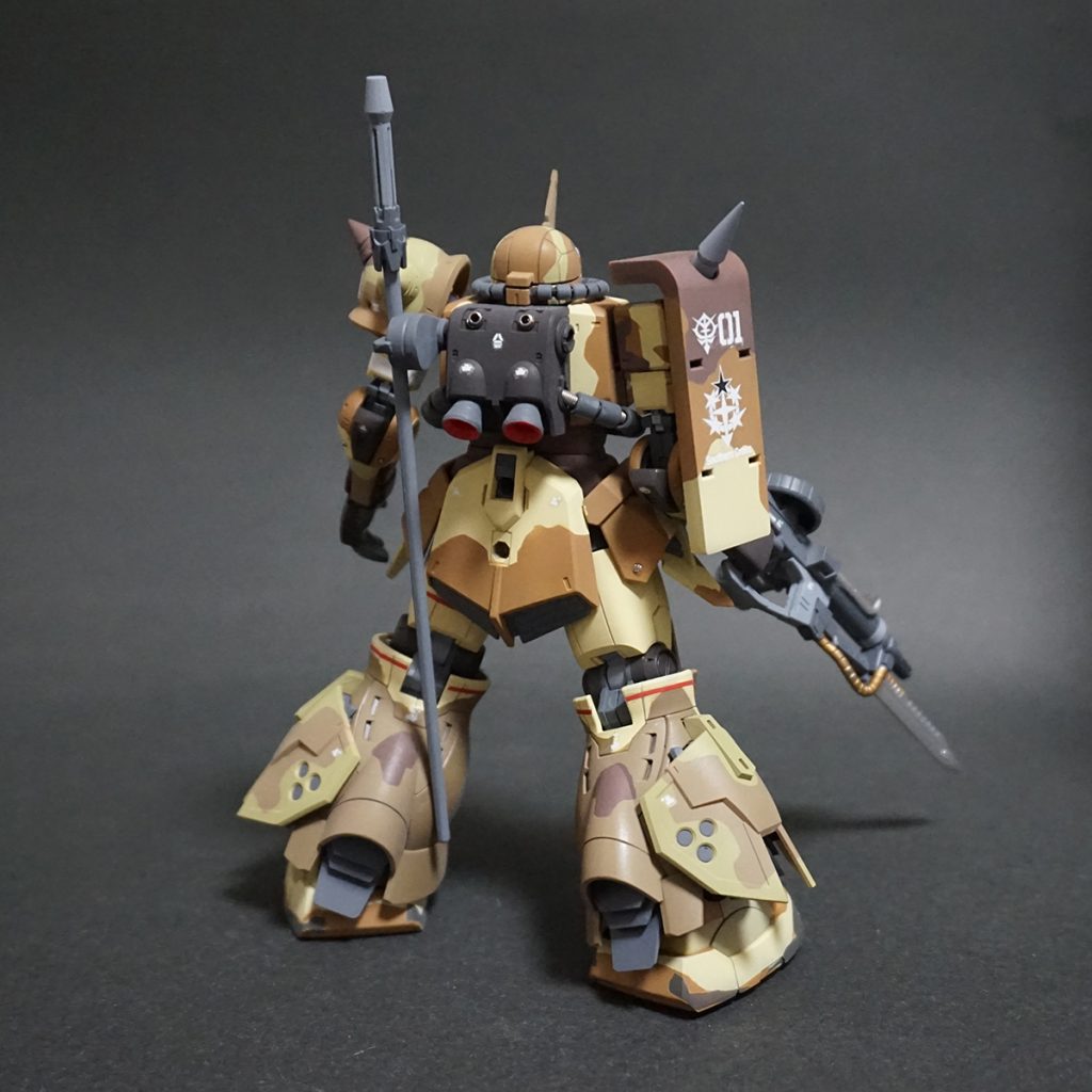 HG 高機動型ザク 地上用 (エグバ機)–5枚目/制作者：@Under_NM_Design