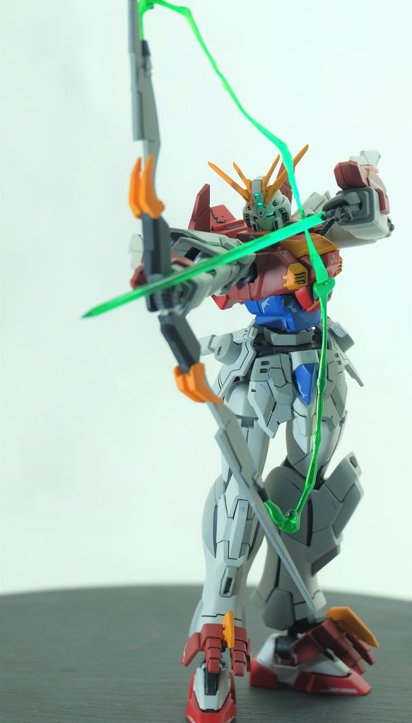 弓の弦はプラ棒を頑張ってライターであぶりました。