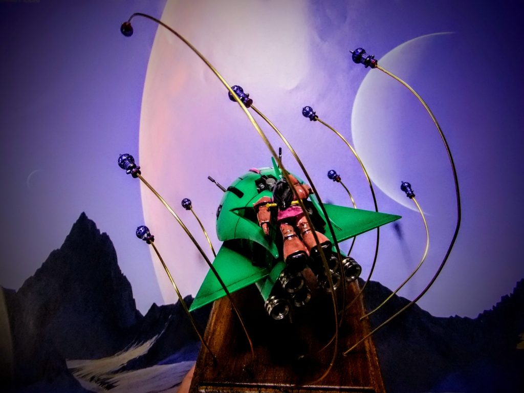 ララァスン専用モビルアーマー(エルメス)&ララァお披露目デス♫–4枚目/制作者:gtarou