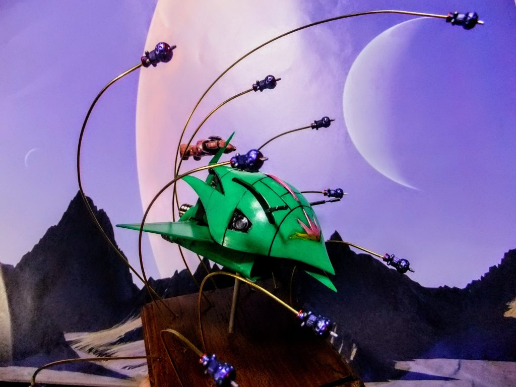 ララァスン専用モビルアーマー(エルメス)&ララァお披露目デス♫–5枚目/制作者:gtarou